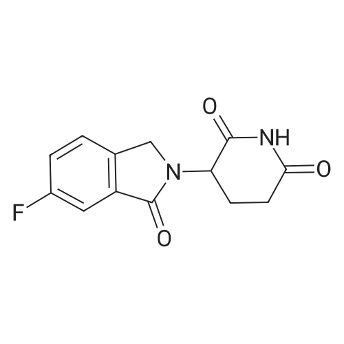 3-(6-Fluoro-1-oxoisoindolin-2-yl)piperidine-2,6-dione
