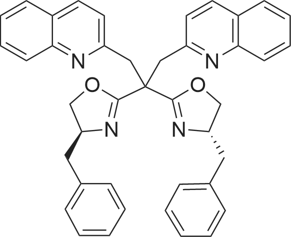 (4S,4'S)-2,2'-(1,3-Di(quinolin-2-yl)propane-2,2-diyl)bis(4-benzyl-4,5-dihydrooxazole)