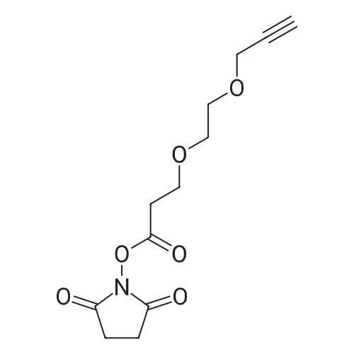 2,5-Dioxopyrrolidin-1-yl 3-(2-(prop-2-yn-1-yloxy)ethoxy)propanoate