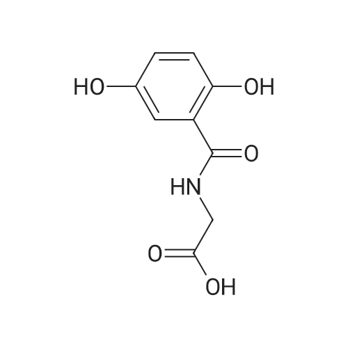 2-(2,5-Dihydroxybenzamido)acetic acid