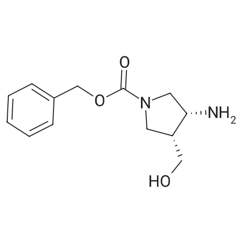 Benzyl (3R,4R)-3-amino-4-(hydroxymethyl)pyrrolidine-1-carboxylate