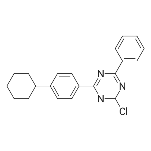 2-Chloro-4-(4-cyclohexylphenyl)-6-phenyl-1,3,5-triazine
