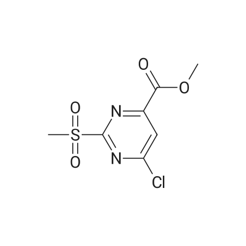 Methyl 6-chloro-2-(methylsulfonyl)pyrimidine-4-carboxylate