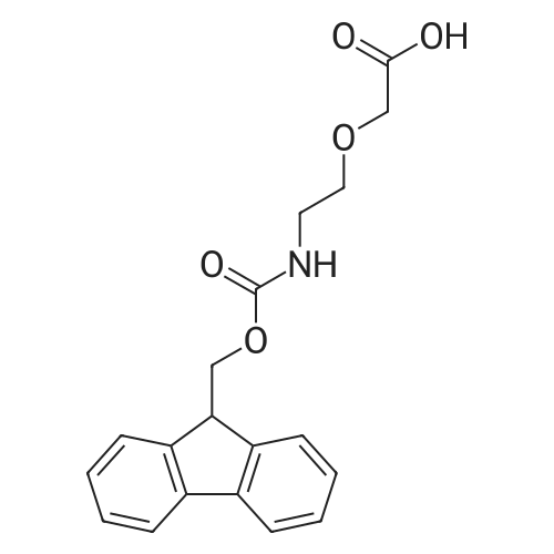 2-(2-((((9H-Fluoren-9-yl)methoxy)carbonyl)amino)ethoxy)acetic acid