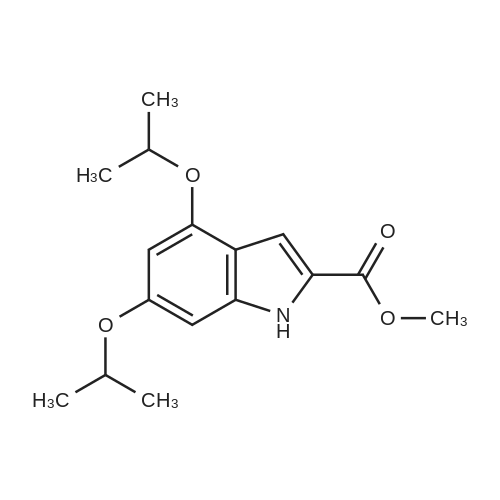 Methyl 4,6-diisopropoxy-1H-indole-2-carboxylate