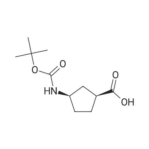 (1S,3R)-3-((tert-Butoxycarbonyl)amino)cyclopentanecarboxylic acid