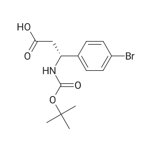 (R)-3-(4-Bromophenyl)-3-((tert-butoxycarbonyl)amino)propanoic acid