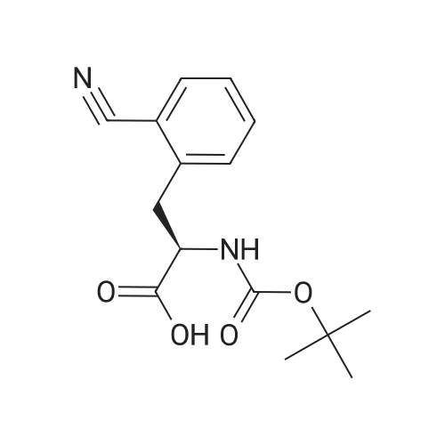 (R)-2-((tert-Butoxycarbonyl)amino)-3-(2-cyanophenyl)propanoic acid