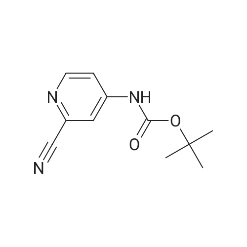 tert-Butyl (2-cyanopyridin-4-yl)carbamate