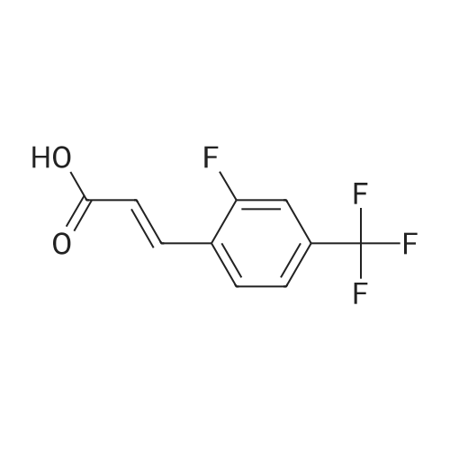 3-(2-Fluoro-4-(trifluoromethyl)phenyl)acrylic acid