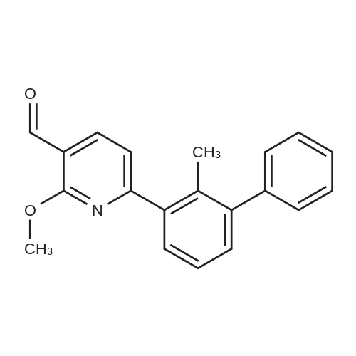 2-Methoxy-6-(2-methyl-[1,1'-biphenyl]-3-yl)nicotinaldehyde