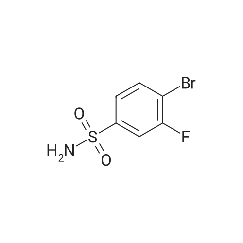 4-Bromo-3-fluorobenzenesulphonamide