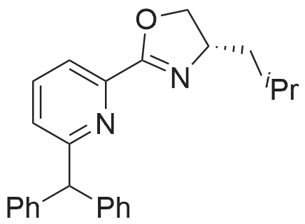 2640520-00-7 (S)-2-(6-Benzhydrylpyridin-2-yl)-4-isobutyl-4,5-dihydrooxazole