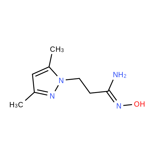 265314-19-0 3-(3,5-Dimethyl-1H-pyrazol-1-yl)-N'-hydroxypropanimidamide