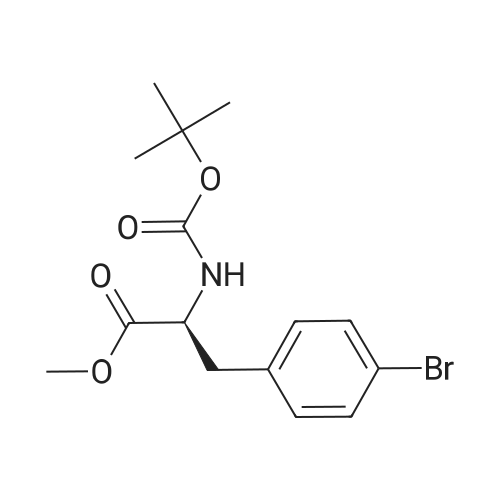 (S)-Methyl 3-(4-bromophenyl)-2-((tert-butoxycarbonyl)amino)propanoate