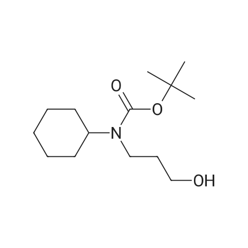 tert-Butyl cyclohexyl(3-hydroxypropyl)carbamate