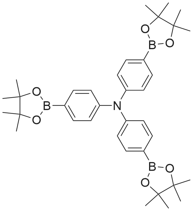 267221-90-9 Tris(4-(4,4,5,5-tetramethyl-1,3,2-dioxaborolan-2-yl)phenyl)amine