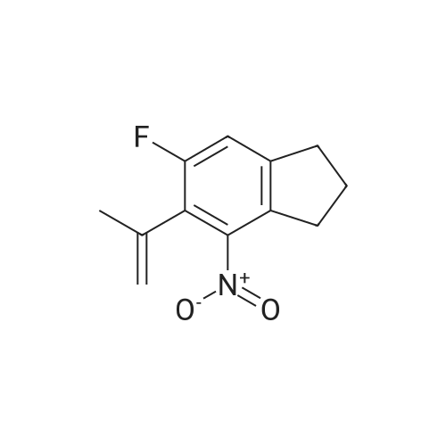 6-Fluoro-4-nitro-5-(prop-1-en-2-yl)-2,3-dihydro-1H-indene