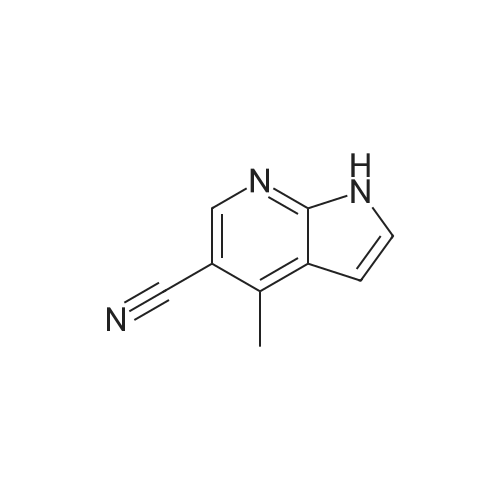 4-Methyl-1H-pyrrolo[2,3-b]pyridine-5-carbonitrile