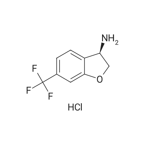 (R)-6-(Trifluoromethyl)-2,3-dihydrobenzofuran-3-amine hydrochloride