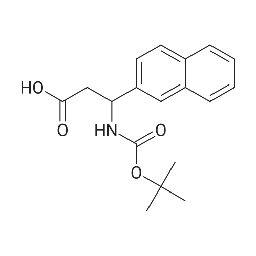 3-((tert-Butoxycarbonyl)amino)-3-(naphthalen-2-yl)propanoic acid