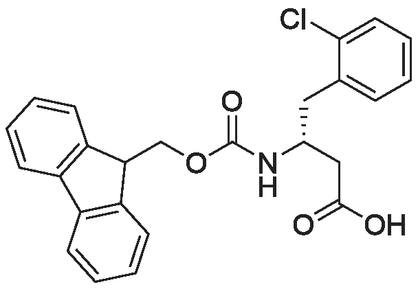 (R)-3-((((9H-Fluoren-9-yl)methoxy)carbonyl)amino)-4-(2-chlorophenyl)butanoic acid