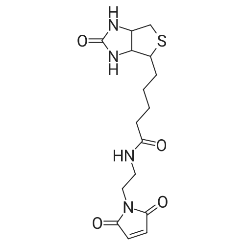 N-(2-(2,5-Dioxo-2,5-dihydro-1H-pyrrol-1-yl)ethyl)-5-(2-oxohexahydro-1H-thieno[3,4-d]imidazol-4-yl)pe
