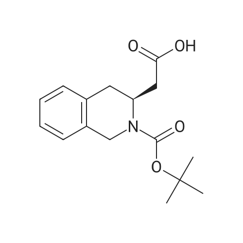 (S)-2-(2-(tert-Butoxycarbonyl)-1,2,3,4-tetrahydroisoquinolin-3-yl)acetic acid
