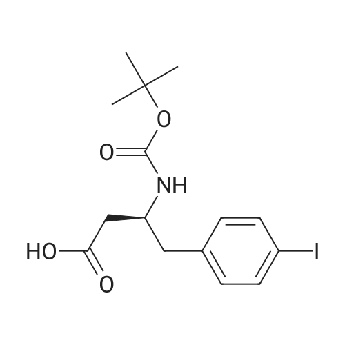 (S)-3-((tert-Butoxycarbonyl)amino)-4-(4-iodophenyl)butanoic acid