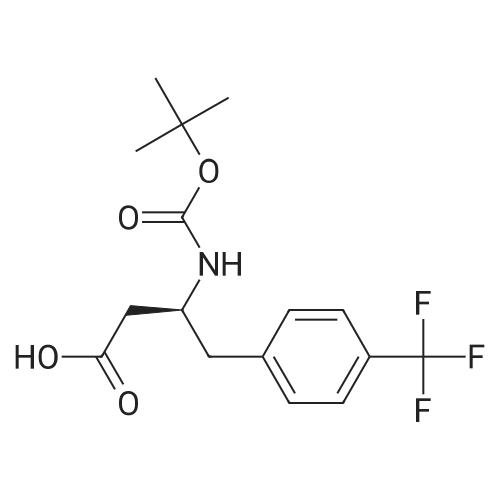 (S)-3-((tert-Butoxycarbonyl)amino)-4-(4-(trifluoromethyl)phenyl)butanoic acid