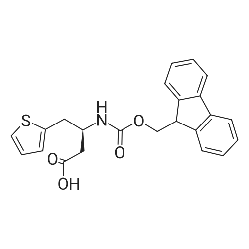 (S)-3-((((9H-Fluoren-9-yl)methoxy)carbonyl)amino)-4-(thiophen-2-yl)butanoic acid