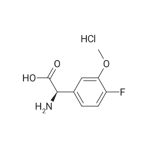 (R)-2-Amino-2-(4-fluoro-3-methoxyphenyl)acetic acid hydrochloride