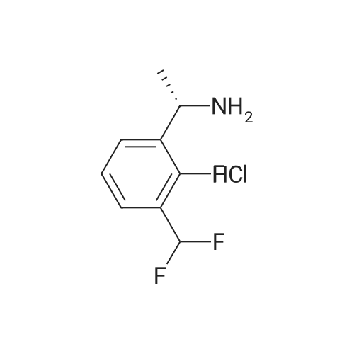 (S)-1-(3-(Difluoromethyl)-2-fluorophenyl)ethan-1-amine hydrochloride