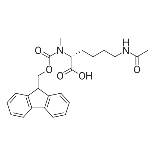 (R)-2-((((9H-Fluoren-9-yl)methoxy)carbonyl)(methyl)amino)-6-acetamidohexanoic acid