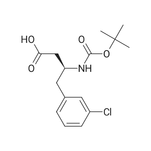 (S)-3-((tert-Butoxycarbonyl)amino)-4-(3-chlorophenyl)butanoic acid