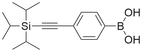 271242-03-6 (4-((Triisopropylsilyl)ethynyl)phenyl)boronic acid