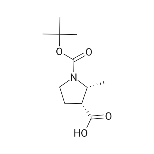 cis-1-(tert-butoxycarbonyl)-2-methylpyrrolidine-3-carboxylic acid