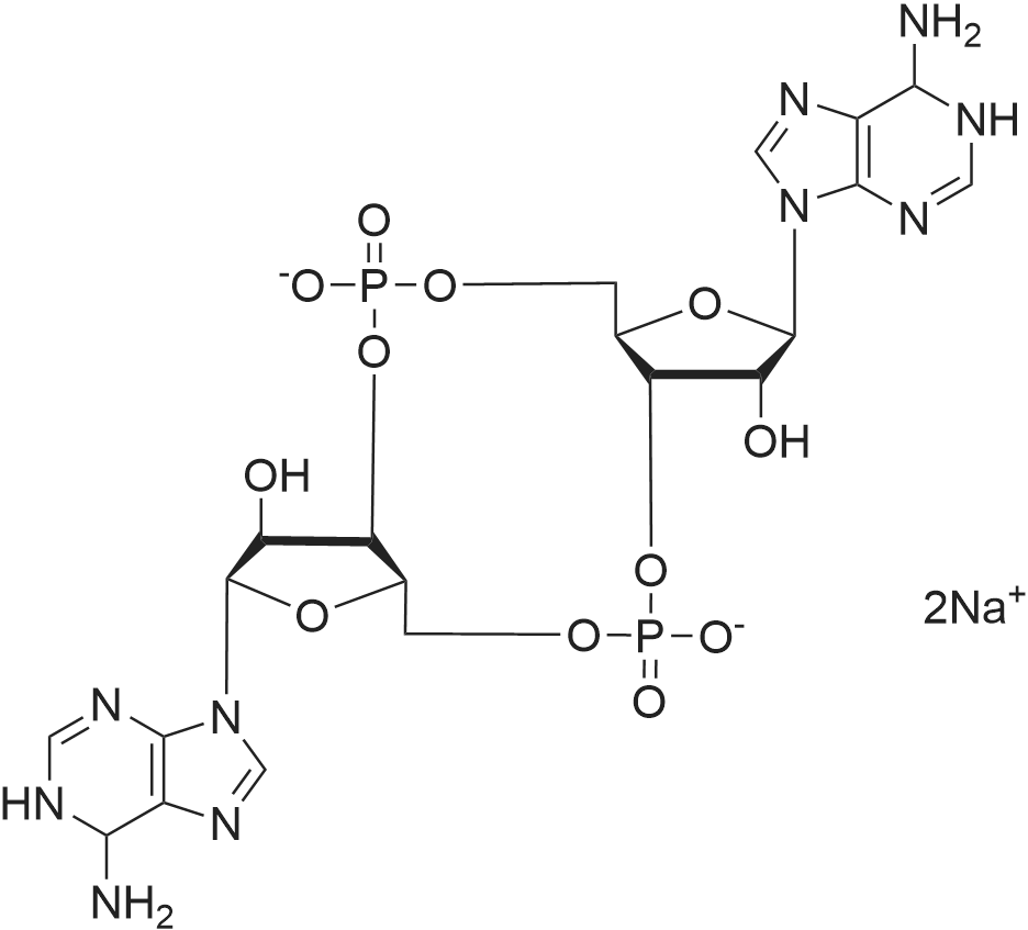Sodium (2R,3R,3aS,7aR,9R,10R,10aS,14aR)-2,9-bis(6-amino-9H-purin-9-yl)-3,10-dihydroxyoctahydro-2H,7H