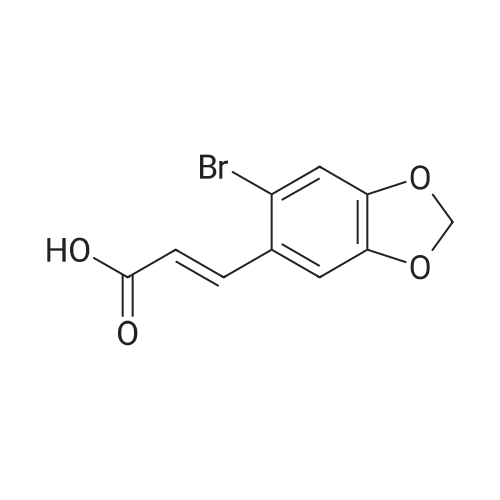 27452-00-2 3-(6-Bromobenzo[d][1,3]dioxol-5-yl)acrylic acid