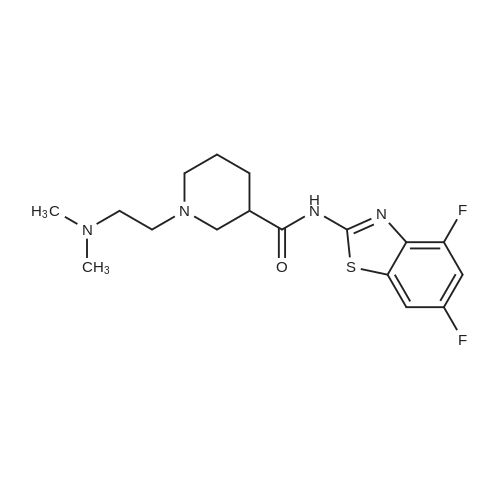 N-(4,6-Difluorobenzo[d]thiazol-2-yl)-1-(2-(dimethylamino)ethyl)piperidine-3-carboxamide