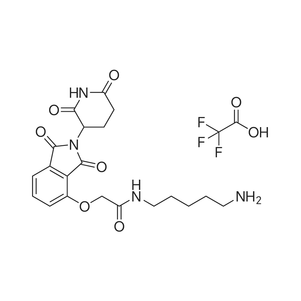 N-(5-Aminopentyl)-2-((2-(2,6-dioxopiperidin-3-yl)-1,3-dioxoisoindolin-4-yl)oxy)acetamide 2,2,2-trifl