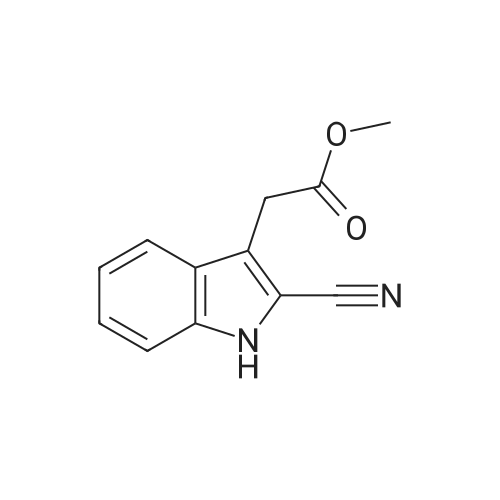 Methyl 2-(2-cyano-1H-indol-3-yl)acetate