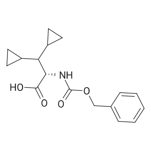 (S)-2-(((Benzyloxy)carbonyl)amino)-3,3-dicyclopropylpropanoic acid