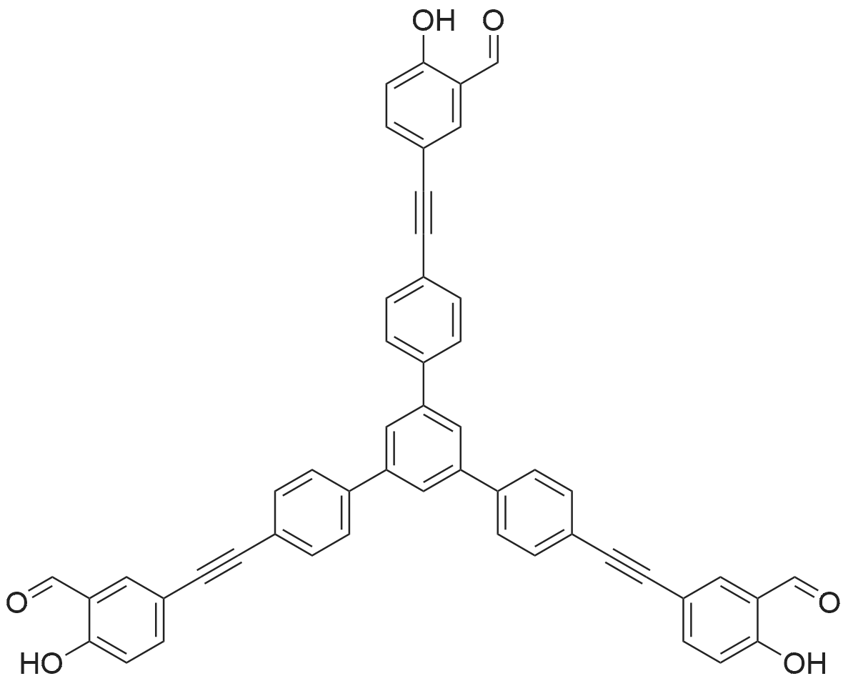 2757082-49-6 5,5'-((5'-(4-((3-Formyl-4-hydroxyphenyl)ethynyl)phenyl)-[1,1':3',1''-terphenyl]-4,4''-d