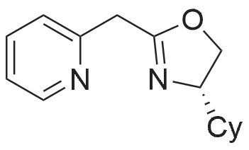 (S)-4-Cyclohexyl-2-(pyridin-2-ylmethyl)-4,5-dihydrooxazole