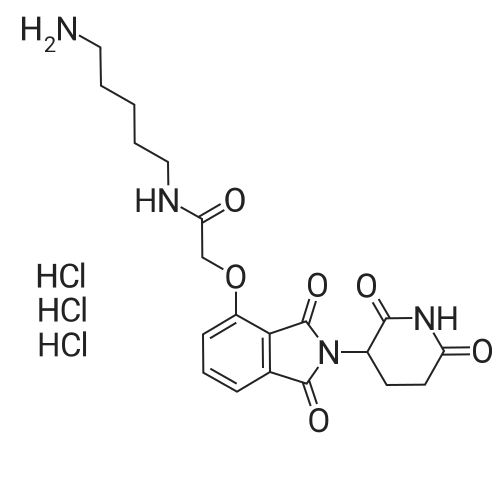 N-(5-Aminopentyl)-2-((2-(2,6-dioxopiperidin-3-yl)-1,3-dioxoisoindolin-4-yl)oxy)acetamide trihydrochl
