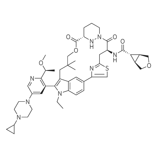 (1α,5α,6α)-N-[(2R,14S,18S)-2-[5-(4-Cyclopropyl-1-piperazinyl)-2-[(1S)-1-methoxyethyl]-3-pyridinyl]-1