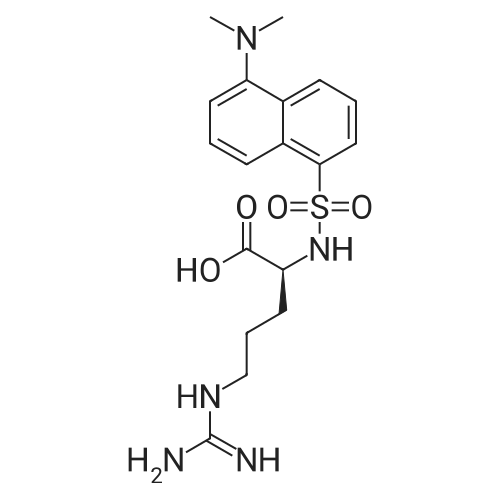(S)-2-(5-(Dimethylamino)naphthalene-1-sulfonamido)-5-guanidinopentanoic acid