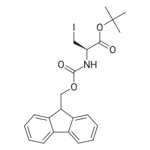 (R)-tert-Butyl 2-((((9H-fluoren-9-yl)methoxy)carbonyl)amino)-3-iodopropanoate