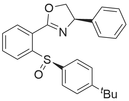 2828432-14-8 (R)-2-(2-((R)-(4-(tert-Butyl)phenyl)sulfinyl)phenyl)-4-phenyl-4,5-dihydrooxazole